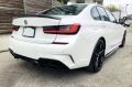 BMW 3 Serisi G20 3.40i 2019+ M-Sport Difüzör ve Siyah Egzoz Seti