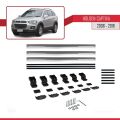 Holden Captiva 2006-2018 Arası ile Uyumlu BASIC Model Ara Atkı Tavan Barı Gri 3 Adet