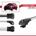 Chevrolet Equinox 2018-2024 Arası ile Uyumlu ACE-1 Ara Atkı Tavan Barı Gri 2 Adet