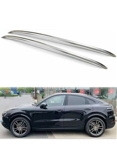 Porsche Cayenne 2018+ Uyumlu OEM Tavan Çıtası / Gümüş