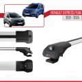 Renault Express 2021 ve Sonrası ile Uyumlu ACE-1 Ara Atkı Tavan Barı Gri 3 Adet