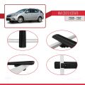 Kia Ceed (ED) SW Post-Facelift 2009-2012 Arası ile Uyumlu BASIC Model Ara Atkı Tavan Barı Siyah 2 Adet