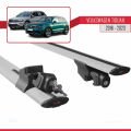 Volkswagen Tiguan 2 (AD1) 2016-2023 Arası ile Uyumlu HOOK Model Ara Atkı Tavan Barı Gri 2 Adet