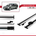 A6 (C5) Allroad 1999-2005 Arası ile Uyumlu BASIC Model Ara Atkı Tavan Barı Gri 2 Adet