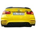 Bmw F30 - F31 3 Serisi 2012-2018 Uyumlu Yedek Parça M Vorsteiner Difüzör (Taiwan Tampon Uyumlu) Plastik Boyasız