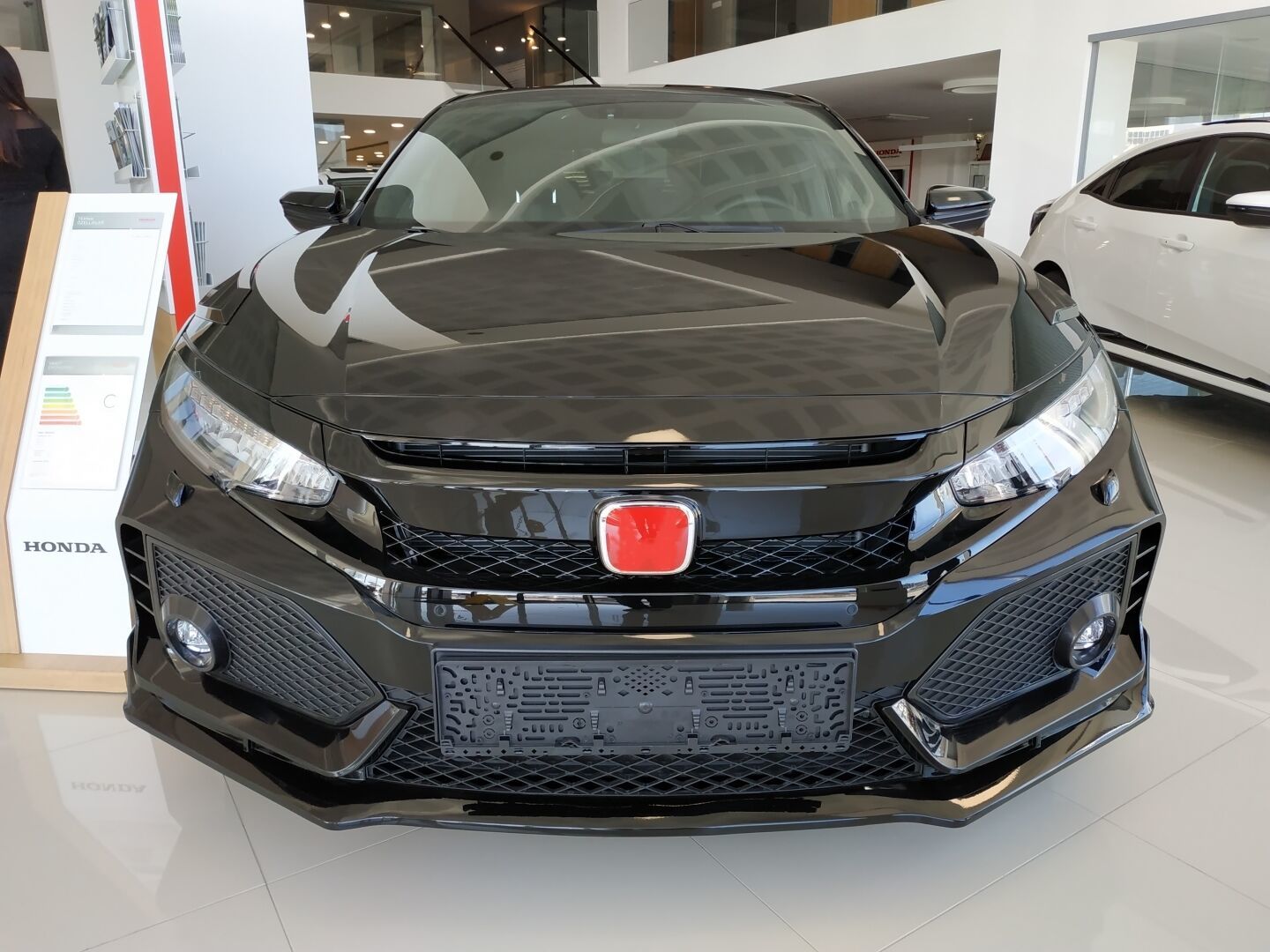 Honda Cıvıc FC5 2016 - 2020 Uyumlu Ön Panjur Type-R Makyajsız Kasa