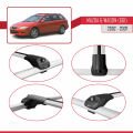 Mazda 6 I (GG1) 2002-2007 Arası ile Uyumlu ACE-1 Ara Atkı Tavan Barı Gri 3 Adet