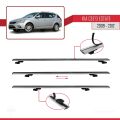 Kia Ceed (ED) SW Post-Facelift 2009-2012 Arası ile Uyumlu BASIC Model Ara Atkı Tavan Barı Gri 3 Adet