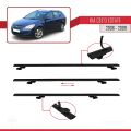 Kia Ceed (ED) SW Pre-Facelift 2006-2009 Arası ile Uyumlu BASIC Model Ara Atkı Tavan Barı Siyah 2 Adet