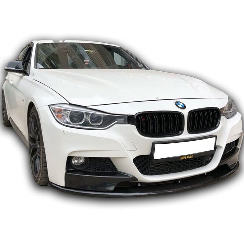 Bmw F30 - F31 3 Serisi 2012-2018 Uyumlu Yedek Parça M Performance Ön Lip Plastik Boyasız