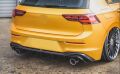 Volkswagen Golf 8 Gti Difüzör (Piano Black) - Çift Egzoz (Life,Style,İmpression Paket İçin)