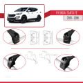 Hyundai Santa Fe 3 (DM) 2013-2018 Arası ile Uyumlu ACE-2 Ara Atkı Tavan Barı Siyah 2 Adet