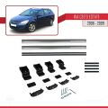 Kia Ceed (ED) SW Pre-Facelift 2006-2009 Arası ile Uyumlu BASIC Model Ara Atkı Tavan Barı Gri 2 Adet