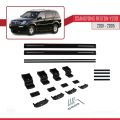 Ssangyong Rexton (Y200) 2001-2005 Arası ile Uyumlu BASIC Model Ara Atkı Tavan Barı Siyah 2 Adet