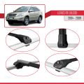 Lexus RX 2 (XU30) 2004-2009 Arası ile Uyumlu ACE-1 Ara Atkı Tavan Barı Siyah 3 Adet