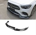 Mercedes W213 2020+ E Serisi Uyumlu Yedek Parça Ön Lip Piano Black