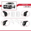 Hyundai Kona (OS) 2017-2022 Arası ile Uyumlu ACE-2 Ara Atkı Tavan Barı Siyah 2 Adet