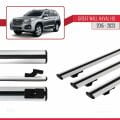 Great Wall Haval H9 2015-2023 Arası ile Uyumlu BASIC Model Ara Atkı Tavan Barı Gri 3 Adet