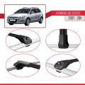 Hyundai i30 (FD) SW 2007-2011 Arası ile Uyumlu ACE-1 Ara Atkı Tavan Barı Siyah 3 Adet