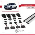 Peugeot 2008 II (P24) 2020 ve Sonrası ile Uyumlu ACE-2 Ara Atkı Tavan Barı Gri 2 Adet