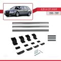 A4 (B7) Avant 2005-2007 Arası ile Uyumlu BASIC Model Ara Atkı Tavan Barı Gri 2 Adet