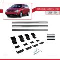 Kia Carnival 2 (VQ) 2006-2014 Arası ile Uyumlu BASIC Model Ara Atkı Tavan Barı Gri 2 Adet