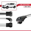 GMC Acadia Denali 2024-2025 Arası ile Uyumlu ACE-1 Ara Atkı Tavan Barı Gri 2 Adet
