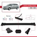 Toyota Avensis SW 2003-2009 Arası ile Uyumlu FLY Model Ara Atkı Tavan Barı Siyah 2 Adet