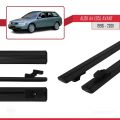 A4 (B5) Avant 1996-2001 Arası ile Uyumlu BASIC Model Ara Atkı Tavan Barı Siyah 2 Adet