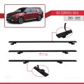 Kia Carnival 4 (KA4) 2021-2023 Arası ile Uyumlu BASIC Model Ara Atkı Tavan Barı Siyah 2 Adet