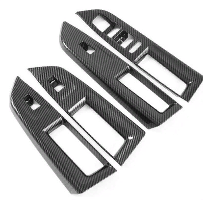 Volkswagen Golf 8 Uyumlu Yedek Parça Kolçak Kaplama - Karbon