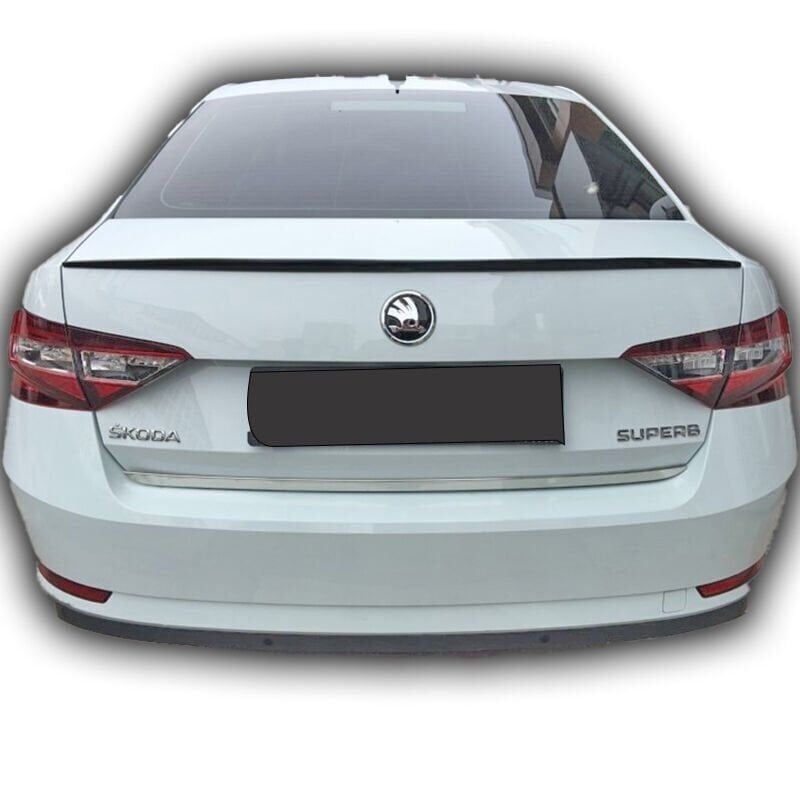 Skoda Super B Uyumlu Yedek Parça Spoiler Boyasız