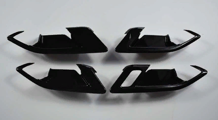 Volkswagen Golf 8 Uyumlu Yedek Parça İç Kapı Açma Kolu Kaplama - Piano Black