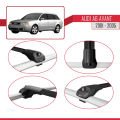Audi A6 Avant 2001-2005 Arası ile Uyumlu ACE-1 Ara Atkı Tavan Barı Siyah 2 Adet