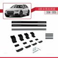 A4 (B9) Allroad 2016 ve Sonrası ile Uyumlu BASIC Model Ara Atkı Tavan Barı Siyah 2 Adet