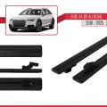 A4 (B9) Allroad 2016 ve Sonrası ile Uyumlu BASIC Model Ara Atkı Tavan Barı Siyah 2 Adet