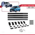 Ford Transit/Tourneo Connect 3 2022 ve Sonrası ile Uyumlu BASIC Model Ara Atkı Tavan Barı Siyah 3 Adet