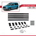 Ford Transit/Tourneo Connect 3 2022 ve Sonrası ile Uyumlu BASIC Model Ara Atkı Tavan Barı Siyah 3 Adet