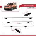 Kia Borrego (HM) 2008-2019 Arası ile Uyumlu BASIC Model Ara Atkı Tavan Barı Siyah 2 Adet