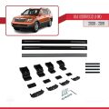 Kia Borrego (HM) 2008-2019 Arası ile Uyumlu BASIC Model Ara Atkı Tavan Barı Siyah 2 Adet