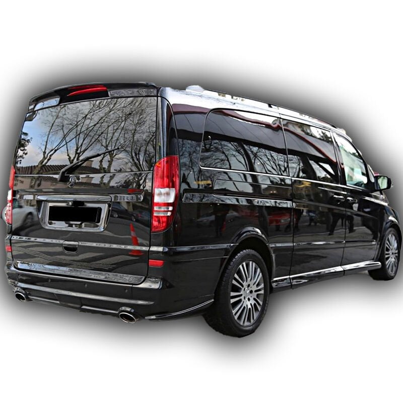 Mercedes Viano 2010 - 2014 Uyumlu Arka Tampon Eki Boyalı