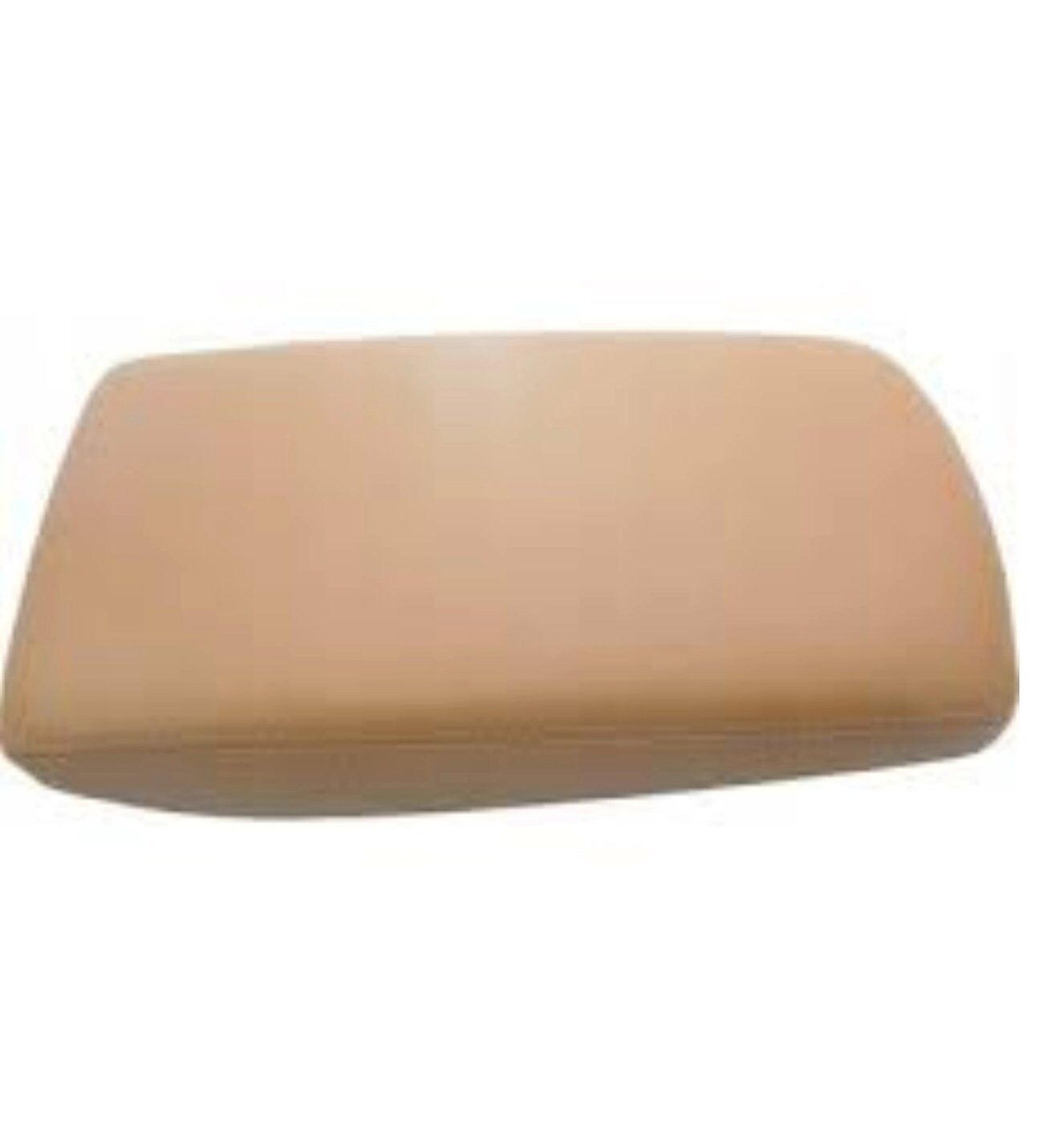 Audi A6 C6 Kol Dayama Kapağı Deri Bej