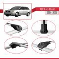 Audi A6 Avant 2001-2005 Arası ile Uyumlu ACE-1 Ara Atkı Tavan Barı Gri 2 Adet