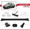Fiat Palio (178) Weekend 1996-2003 Arası ile Uyumlu FLY Model Ara Atkı Tavan Barı Siyah 2 Adet