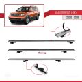 Kia Borrego (HM) 2008-2019 Arası ile Uyumlu BASIC Model Ara Atkı Tavan Barı Gri 2 Adet