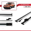Kia Borrego (HM) 2008-2019 Arası ile Uyumlu BASIC Model Ara Atkı Tavan Barı Gri 2 Adet