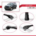 Jeep Liberty 2002-2007 Arası ile Uyumlu ACE-1 Ara Atkı Tavan Barı Siyah 2 Adet