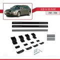 A4 (B6) Avant 2002-2004 Arası ile Uyumlu BASIC Model Ara Atkı Tavan Barı Siyah 2 Adet