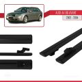 A4 (B6) Avant 2002-2004 Arası ile Uyumlu BASIC Model Ara Atkı Tavan Barı Siyah 2 Adet