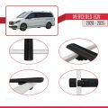 Mercedes EQV (W447) 2020 ve Sonrası ile Uyumlu BASIC Model Ara Atkı Tavan Barı Siyah 3 Adet
